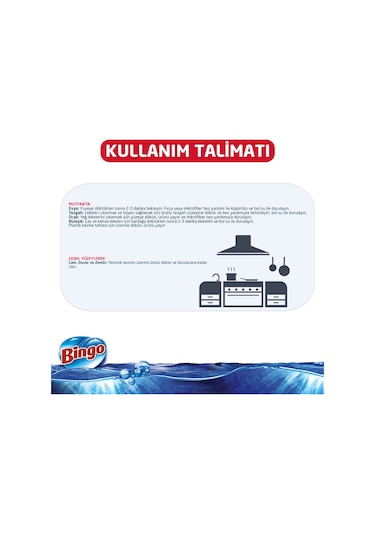 Bingo Oksijen Hassas Hijyen Klorsuz Çamaşır Suyu 750 ML