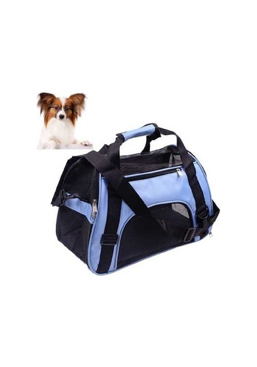 Dm Cbtx Taşınabilir Köpek Sırt Çantası - Küçük Mavi, Katlanır Pet Çantası, Evcil Hayvan Malzemeleri