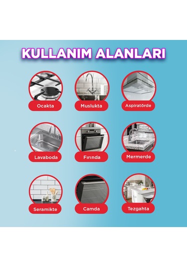 Cillit Bang Dezenfektan Mutfak Yağ ve Kireç Çözücü Sprey 750 ML