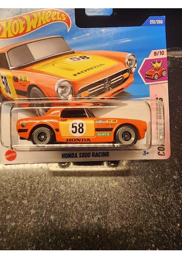Hot Wheels 1/64 Honda S800 Racing Th Treasure Hunt