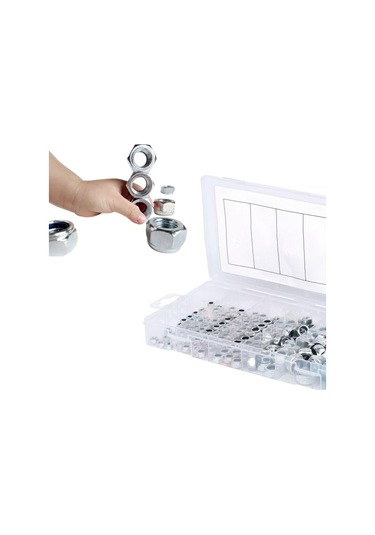 Venoa Gfs300 Galvanizli Fiberli Somun Seti Çantalı 300 Parça Diğer