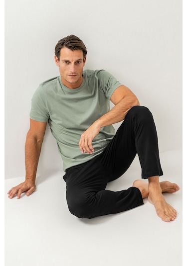 Arnetta Erkek Yeşil Pijama Takımı Ar3695-s-v3 Yeşil