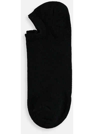 Bonbonetti Bambu Dikişsiz Erkek Sneakers Çorap  36-40 Numara Siyah 40-45 Siyah