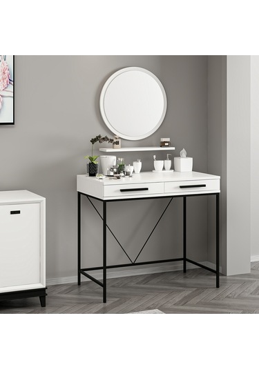 Minarmobilya Sane Makyaj Masası Yuv. Ayna Set 2