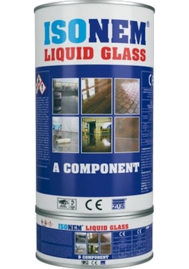 Isonem Liquid Glass A+B Komp. Şeffaf 2 Kg