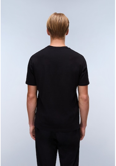 Napapijri S-nedles Ss Erkek T-shirt-31961 Siyah
