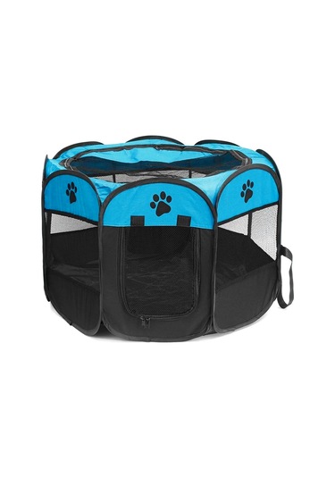 Kedi Köpek Oyun Alanı Kumaş 60x33 Cm 8 Parçalı Çapı 73 Cm