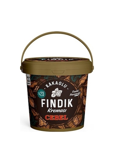 Cebel Fındık Parçacıklı Kakaolu Fındık Kreması 900 G Kova