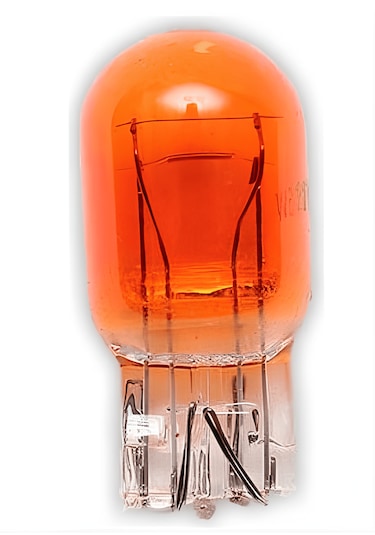 Ampul 12v 21/5w 1016 Dipsiz Sarı Ampul T20 Çift Duy 10 Adet