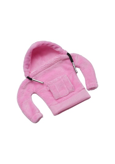 Suntek Kapşonlu Kapak Otomatik Vites Kolu Topuzu Kapağı Pembe