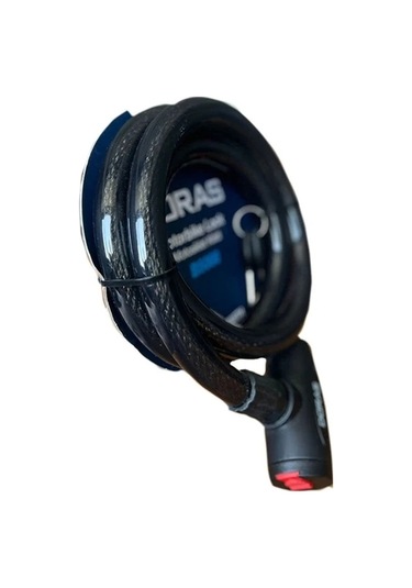 Doras B5000 Anahtarlı Bisiklet / Motorsiklet Kilidi Siyah