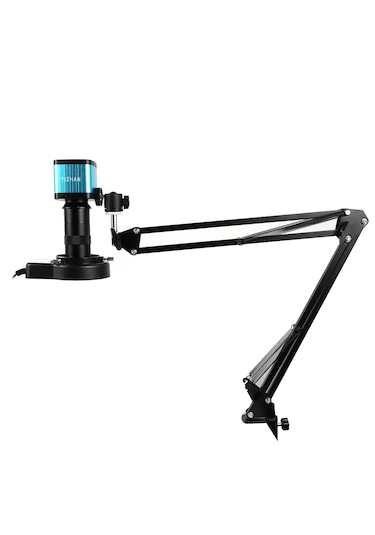 Monozone 150x Lens Endüstriyel Mikroskop Katlanabilir Tutucu