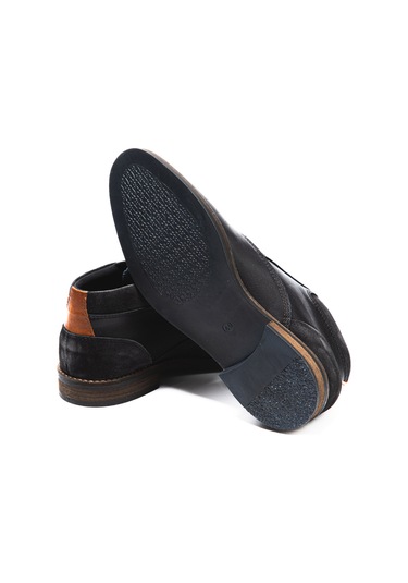 Bot Erkek 619 010 Wk-john May Orkut Suede Black Siyah