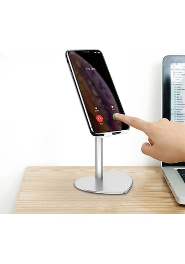 Pazly Jk Şekilli Tutucu - Telefon Tablet Standı, Sevimli Masaüstü Evrensel Ayarlanabilir -