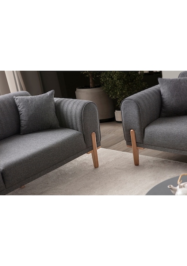 Galata 3+1 Koltuk Takımı Antrasit