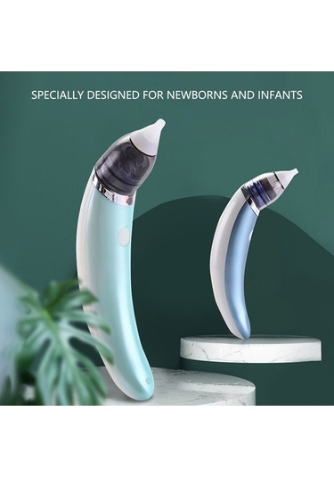 Ulzyvf Çocuk Aspiratörü Renkli, Pil, Mavi/yeşil, 360mah, 3.7v, 16x5.5x23cm