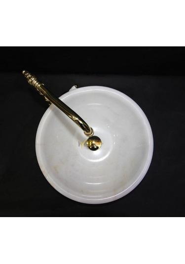 Muğla Kristal Beyaz Tasarım Lavabo