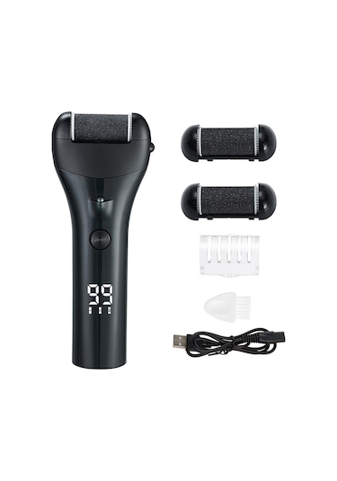 Moveevo Elektrikli Ayak Nasır Temizleme Kiti Şarj Edilebilir Suya Dayanıklı Ayak Törpüsü Pedikür