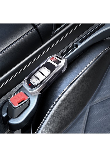 Ximistore9 Premium Araç Koltuk Arası Dolgusu - Lüks Deri Dokulu, Çiftli Set