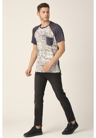 Alexander Gardi Alexandergardı Reglan Kol Baskılı T-shirt E20-300610 001