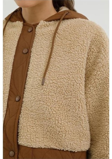 Lumberjack Wl Hannah 6ct2008 4pr 101888414 Kadın Mont Camel Xs-xl Camel