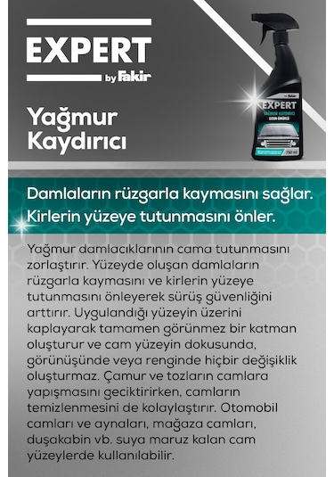 Expert By Fakir Yağmur Kaydırıcı Sprey 750ml