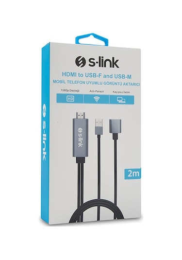 Mobil Telefon Görüntü Aktarıcı Kablo