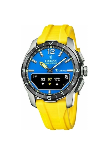 Festına F23000/8 Connected D Blue Erkek Kol Saati Gri - Siyah