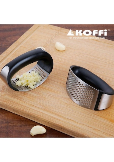 Koffi Kof-5619 Milano Çelik Sarımsak Ezici Inox