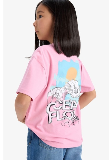 Defacto Kız Çocuk Relax Fit Bisiklet Yaka Sırt Baskılı Kısa Kollu Tişört E0353a825smpn666 Pembe Defacto Kız Çocuk Relax Fit Bisiklet Yaka Sırt Baskılı Kısa Kollu Tişört E0353a825smpn666 Pembe
