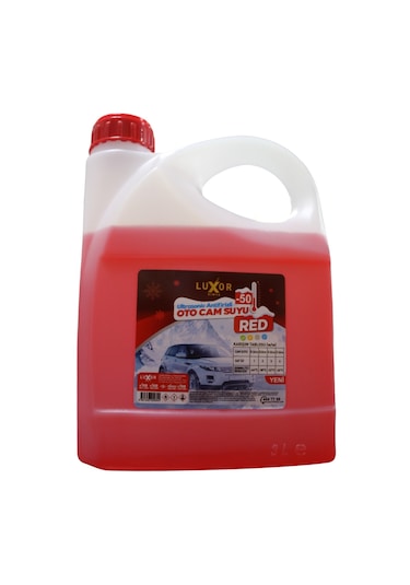 Luxor Kimya 4 Mevsim -50 Antifirizli Oto Cam Suyu 3 L