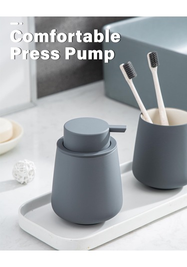 Ük El Sabunu Dispenseri - 12oz Banyo Losyonu El Pompası Şeffaf