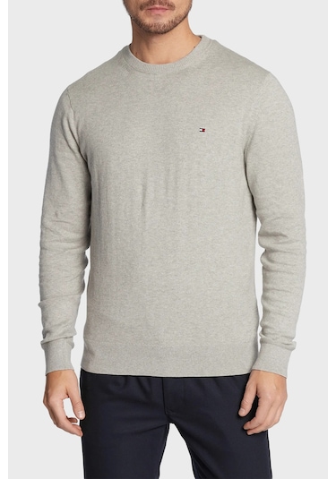 Tommy Hilfiger Erkek Kazak Mw0mw28046 P01 Gri Gri Tommy Hilfiger Erkek Kazak Mw0mw28046 P01 Gri Gri