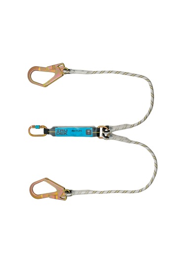 Irudek Astun 363 Çift Kancalı Şok Emicili Lanyard - 140 Cm