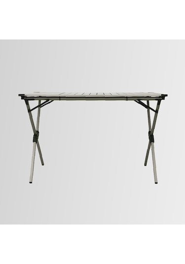 Nurgaz NG-AKMXXL Campout Portable Alüminyum Kamp Masası - Büyük XXL - Gri