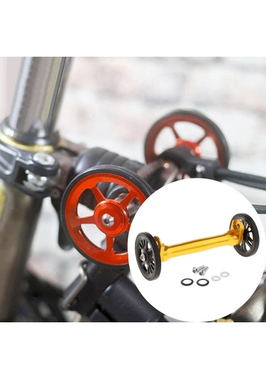 Suntek Bisiklet Altın Siyah Için Katlanır Bisiklet Kolay Altın - Siyah