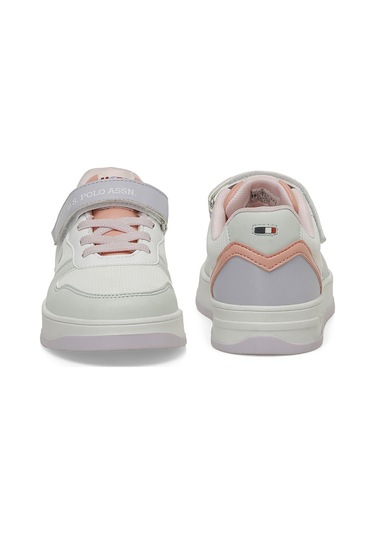 U.s. Polo Assn. Zamera 4fx Beyaz Kız Çocuk Sneaker 000000000101531600 Beyaz - Mint