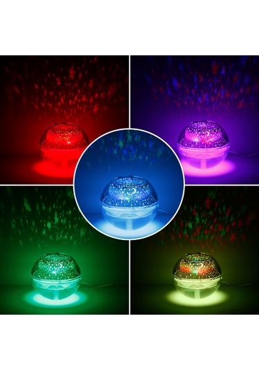 Padalink Gold 500ml Usb Nemlendirici: Nano Buhar, Aromaterapi, Yıldız Projeksiyonu, 36db Sessizlik, Otomatik Kapanma