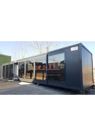 36 M² Tek Oda WcMutfaklı Dış Betopan İç Pvc Konteyner