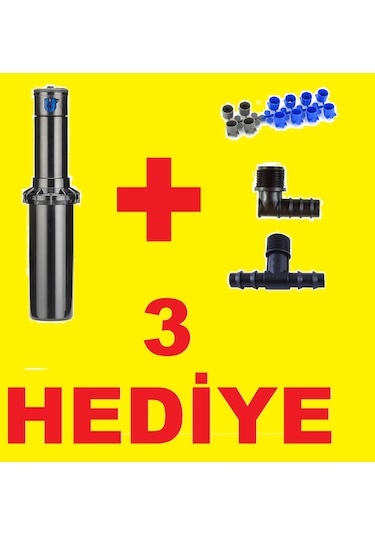 Hunter Pgp Ultra Rotor Fiskiye ve Çim Sulama Spreyi + Ek