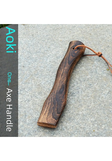 Reedark 26 Cm Mini Bıçak Kolu - Ahşap Gökkuşağı Ağacı, Dayanıklı, Konforlu Tutuş, Taşınabilir, Odun İşleri İçin