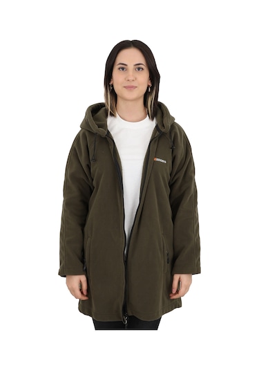 Kadın Haki Polar Ceket - Zenobya Haki