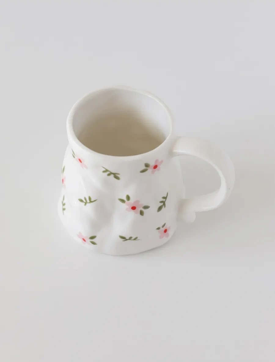 Perex Seramik Kupa, El Yapımı Kupa, Sevimli Kupa 330820637 Beyaz