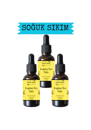 Saf Buğday Özü Yağı - 3 X 20ml 20 ML