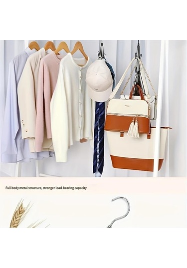 Dashanshop Siyah 1 Adet Çok Katlı Çanta Askısı Kaktüs Tasarımı Dayanıklı Dolap Organizatörü siyah