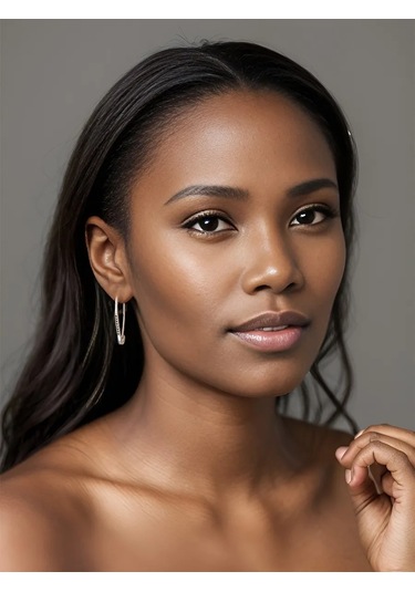 Serebranyj Dom Uzun Küpe 925 Ayar Gümüş Spinel Taşlı 46925891 Diğer