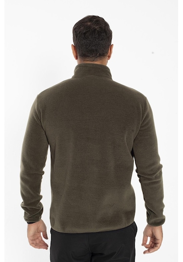 Crozwise Yarım Fermuarlı Erkek Polar Sweatshırt 001