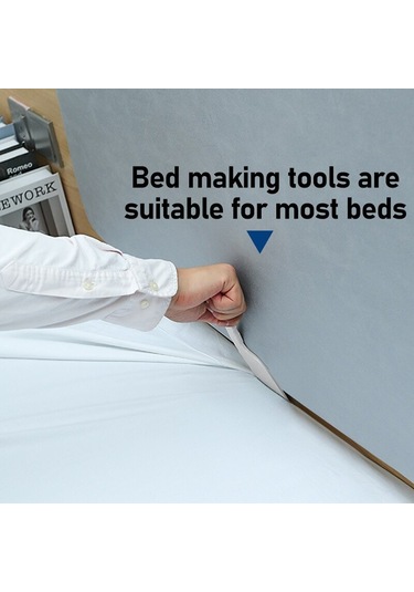 Düzgün Yardımcı Kürek El Çiviler Yatak Yapma Aracı Çarşafları Yerinde Tutun Sırtı Korumaya Yardımcı Olun Sıkıştırıcı Kullanışlı Geniş Dayanıklı Kolay