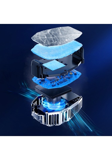 Tüm Telefonlarla Uyumlu Telefon Soğutucu Soğutma Fan Ultra Sessiz