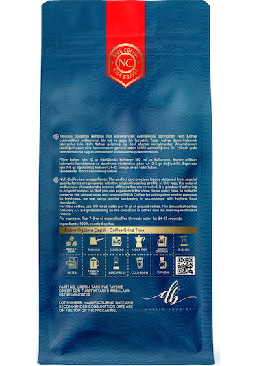 Nish Kahve Espresso Roma Kahve 1000 G